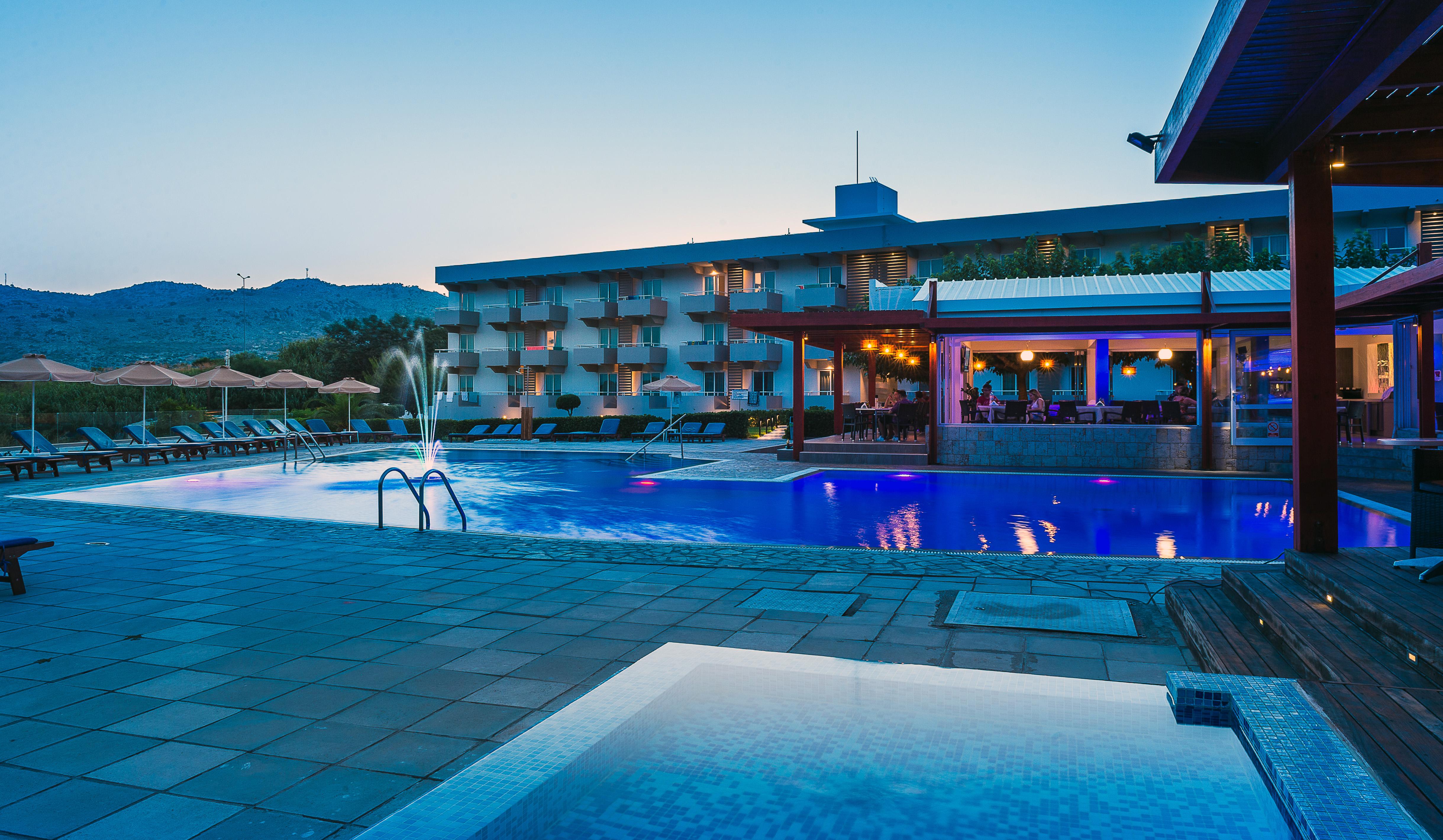 Zoes Hotel & Suites Faliráki Kültér fotó